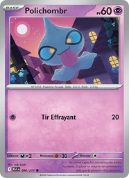 Polichombr 090/217 - Héros Transcendants - Reverse - Pokémon JCC