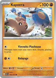 Kapoera 102/217 - Héros Transcendants - Reverse - Pokémon JCC