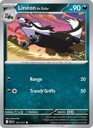 Linéon de Galar 131/217 - Héros Transcendants - Reverse - Pokémon JCC