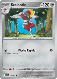Scalproie 147/217 - Héros Transcendants - Reverse - Pokémon JCC