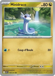 Minidraco 150/217 - Héros Transcendants - Reverse - Pokémon JCC