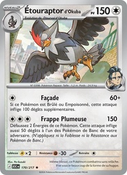 Étouraptor d'Okuba 170/217 - Héros Transcendants - Holo - Pokémon JCC