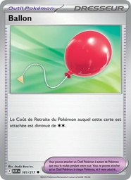 Ballon 181/217 - Héros Transcendants - Reverse - Pokémon JCC
