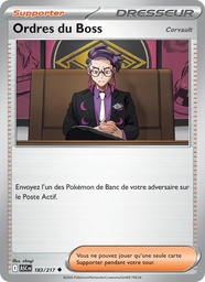 Ordres du Boss 183/217 Reverse