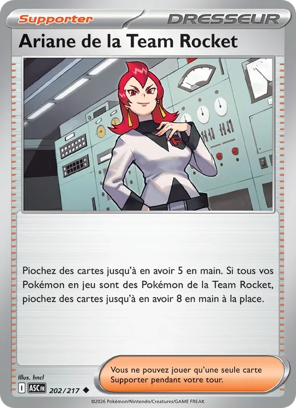 Ariane de la Team Rocket 202/217