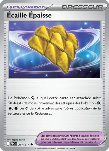 Écaille Épaisse 211/217