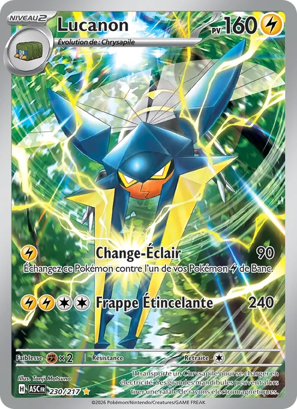 Lucanon 230/217 - Héros Transcendants - Holo - Pokémon JCC