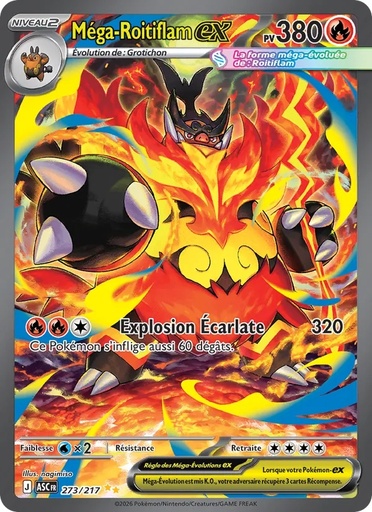Méga-Roitiflam-ex 273/217 Holo