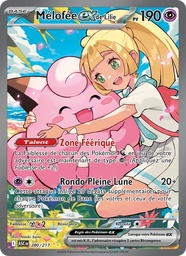 Mélofée-ex de Lilie 280/217 - Héros Transcendants - Holo - Pokémon JCC