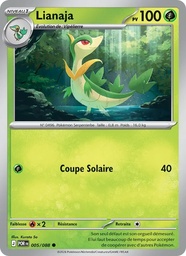 Lianaja 005/88 - Équilibre Parfait - Reverse - Pokémon JCC