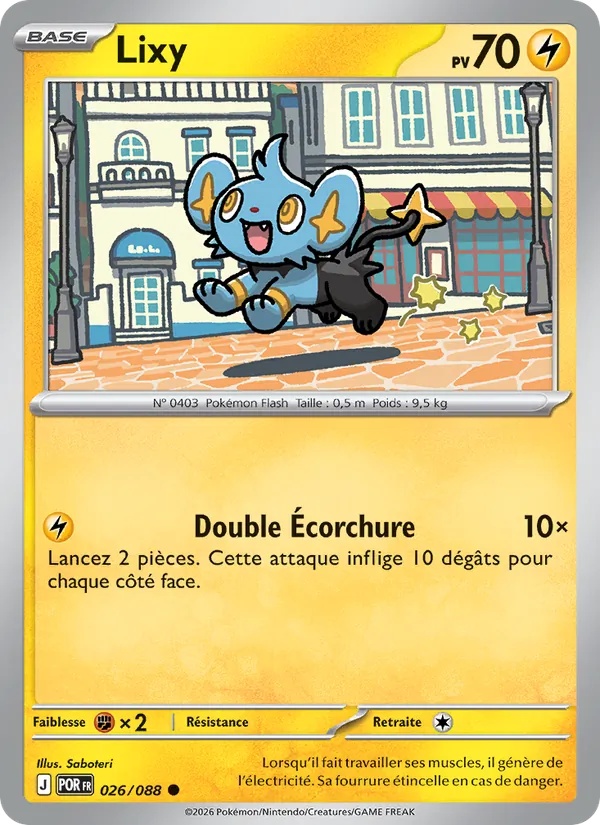 Lixy 026/88 - Équilibre Parfait - Reverse - Pokémon JCC