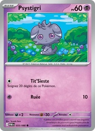 Psystigri 033/88 - Équilibre Parfait - Reverse - Pokémon JCC