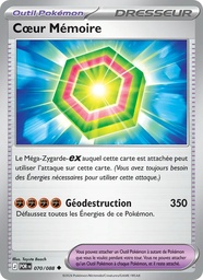 Cœur Mémoire 070/88 - Équilibre Parfait - Reverse - Pokémon JCC