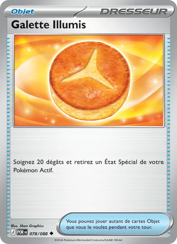 Galette Illumis 078/88 - Équilibre Parfait - Pokémon JCC