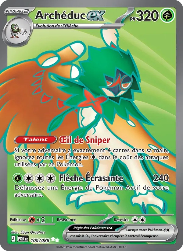 Archéduc-ex 100/88 - Équilibre Parfait - Holo - Pokémon JCC