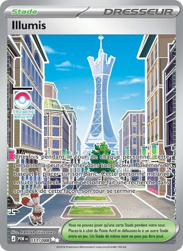 Illumis 111/88 - Équilibre Parfait - Holo - Pokémon JCC