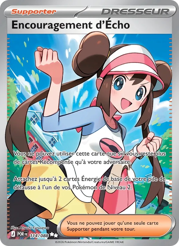 Encouragement d'Écho 114/88 - Équilibre Parfait - Holo - Pokémon JCC