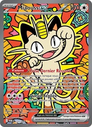 Miaouss-ex 121/88 - Équilibre Parfait - Holo - Pokémon JCC