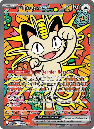 Miaouss-ex 121/88 Holo
