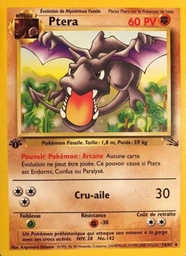 Ptéra 16/62 - Fossile - Copyright 1999-2000 - Pokémon JCC