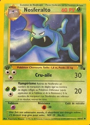 Nosferalto 34/62 - Fossile - Copyright 1999-2000 - Pokémon JCC