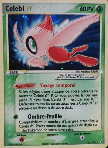 Celebi ☆ 100/100 Holo