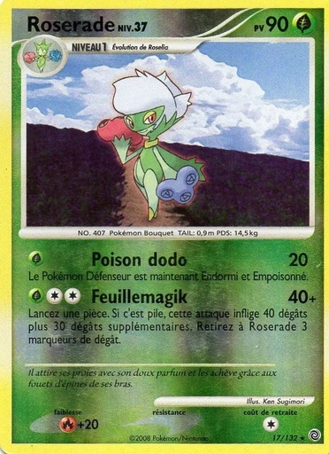 Roserade 17/132 Holo