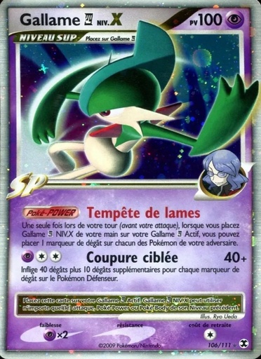 Gallame 4 Niv. X 106/111 Holo