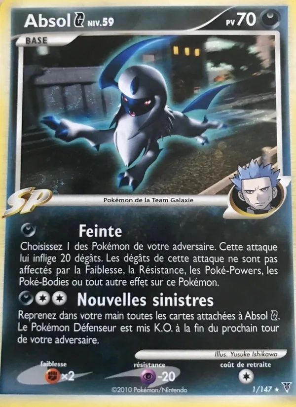 Absol G 1/147 - Vainqueurs Suprêmes - Holo - Pokémon JCC