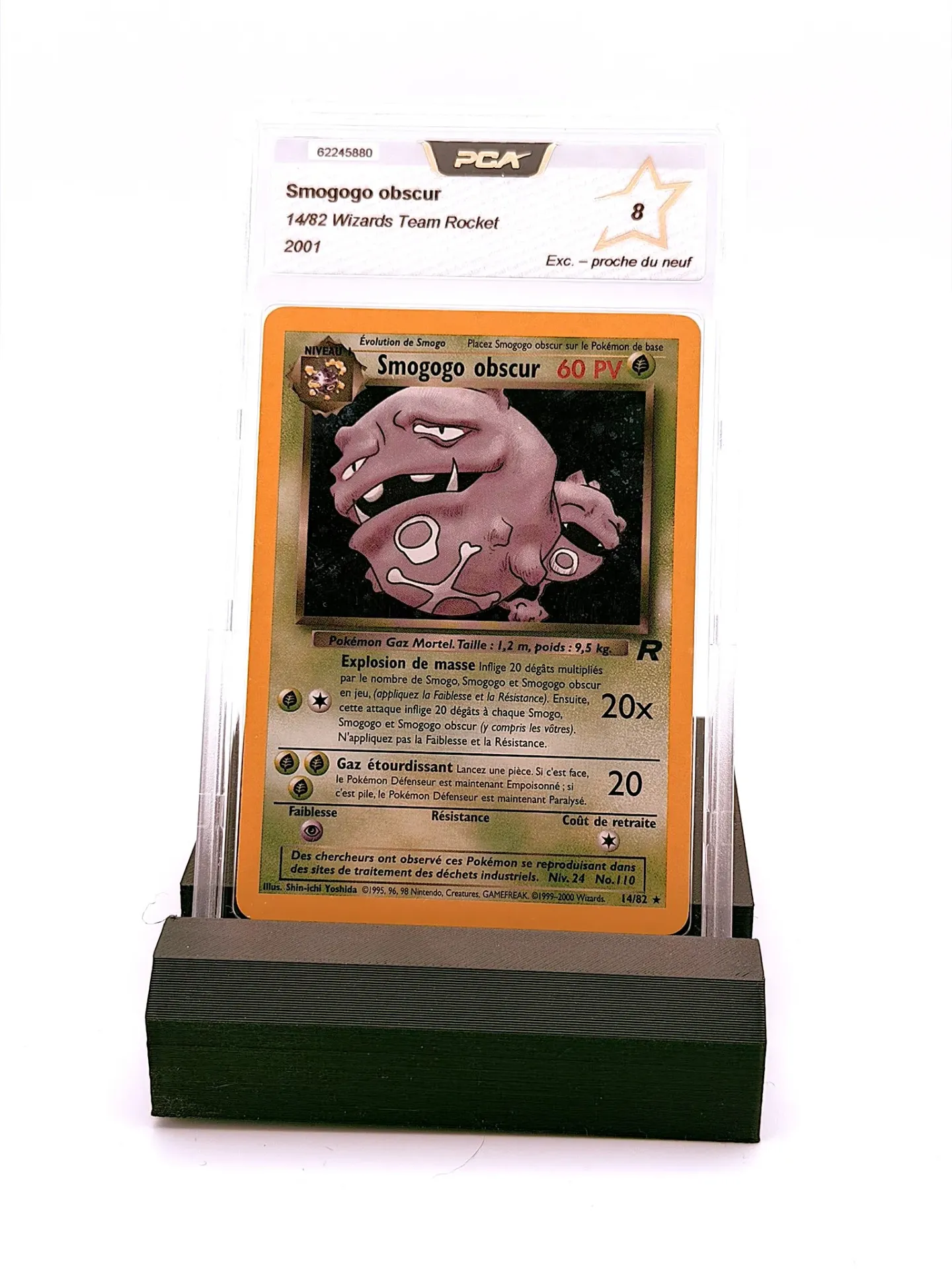 Smogogo obscur 14/82 - Team Rocket - Holo - Pokémon JCC