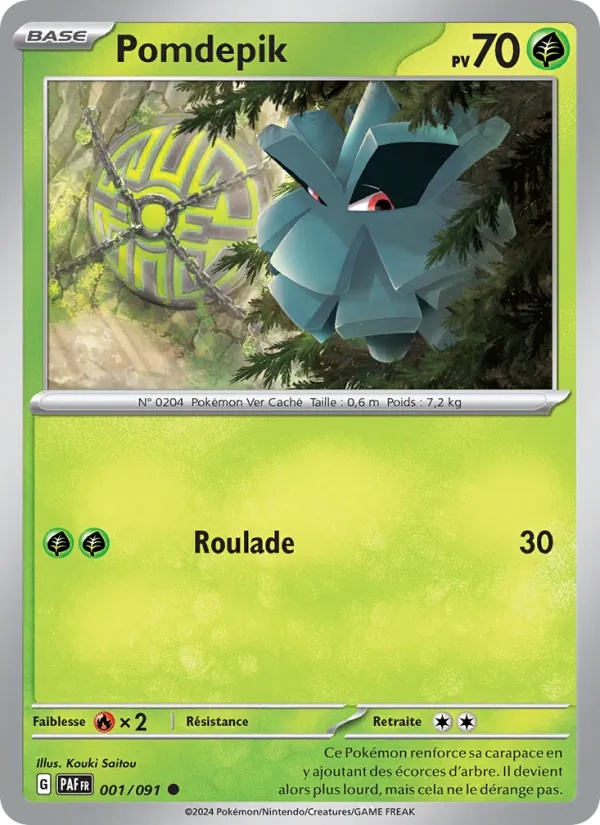 Pomdepik 001/91 - Destinées de Paldea - Pokémon JCC