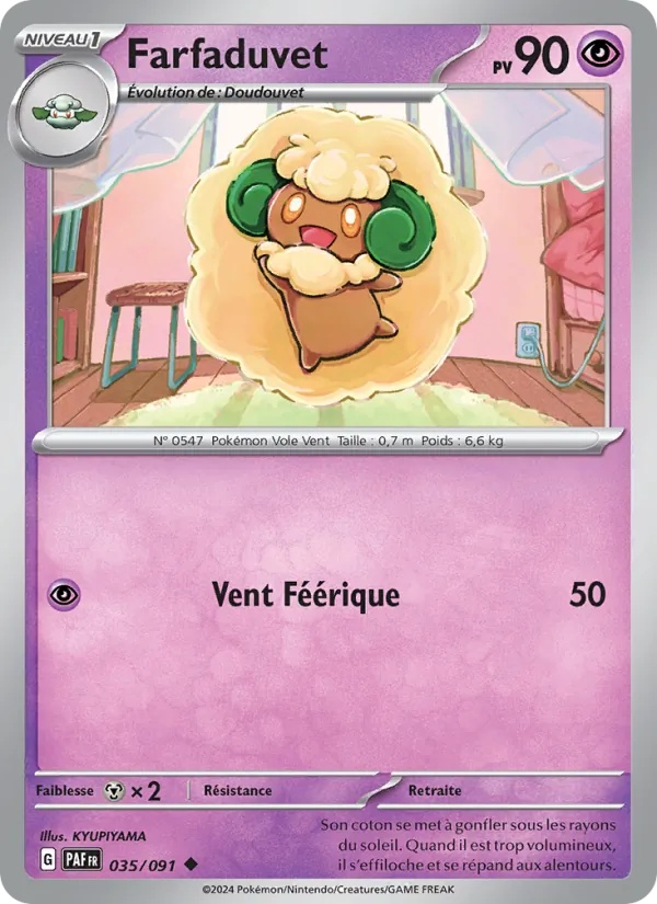 Farfaduvet 035/91 - Destinées de Paldea - Pokémon JCC