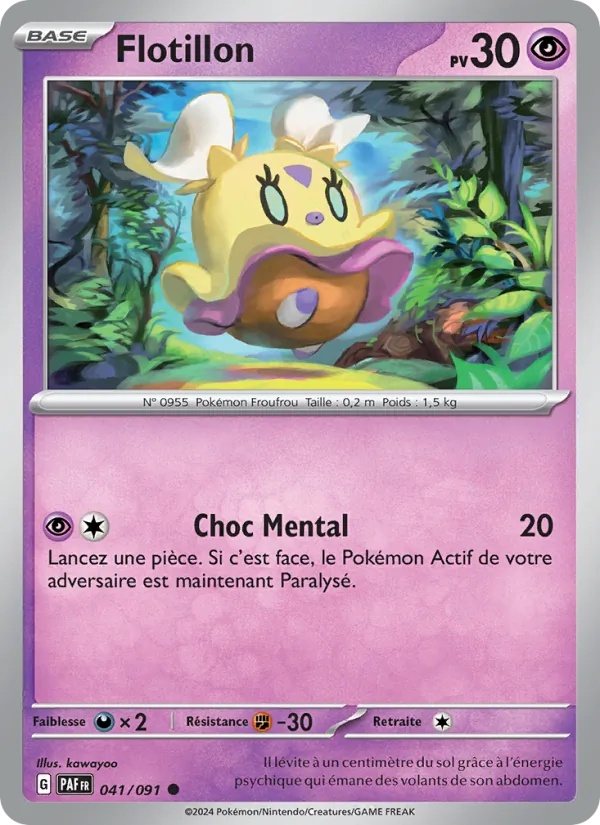 Flotillon 041/91 - Destinées de Paldea - Pokémon JCC
