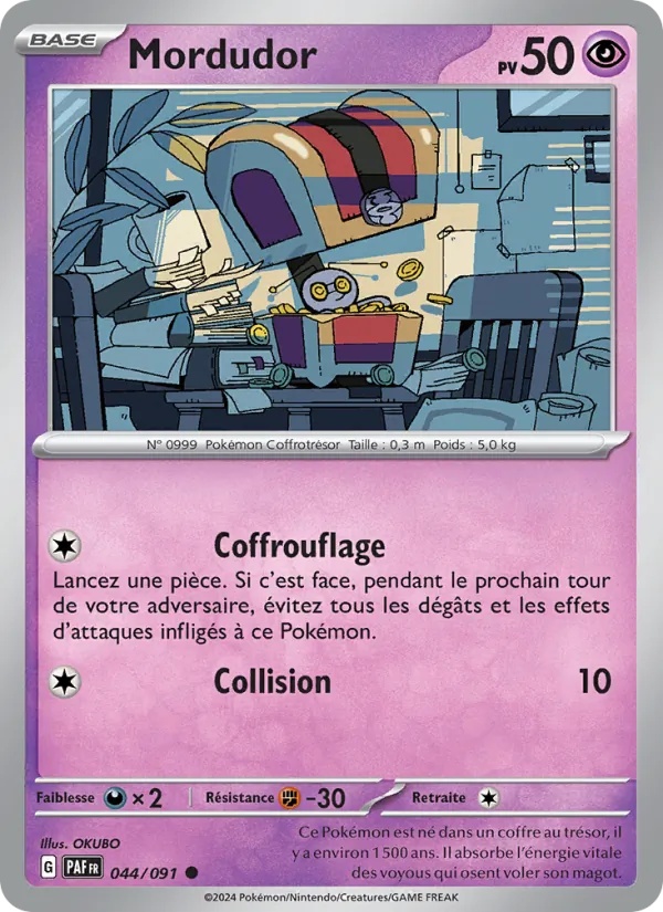 Mordudor 044/91 - Destinées de Paldea - Pokémon JCC