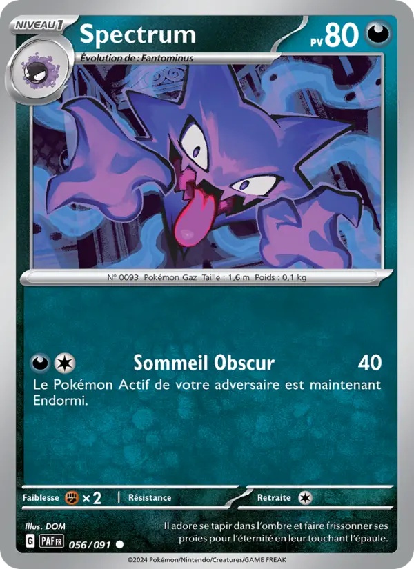 Spectrum 056/91 Reverse
