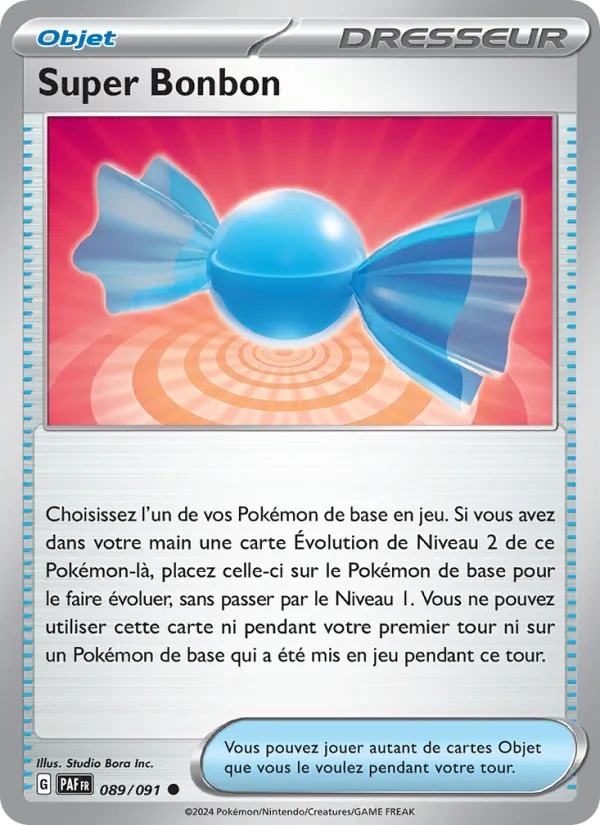 Super Bonbon 089/91 - Destinées de Paldea - Reverse - Pokémon JCC