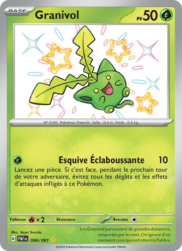 Granivol 096/91 - Destinées de Paldea - Holo - Pokémon JCC