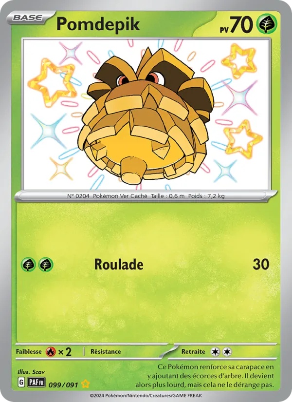 Pomdepik 099/91 - Destinées de Paldea - Holo - Pokémon JCC