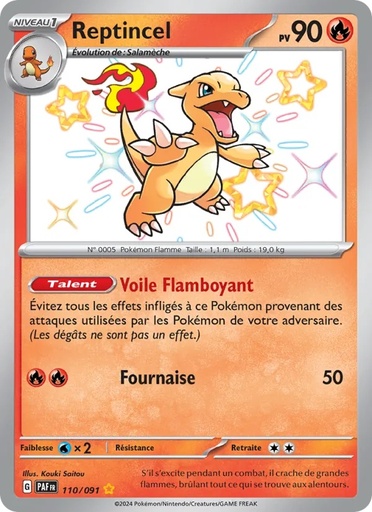 Reptincel 110/91 Holo