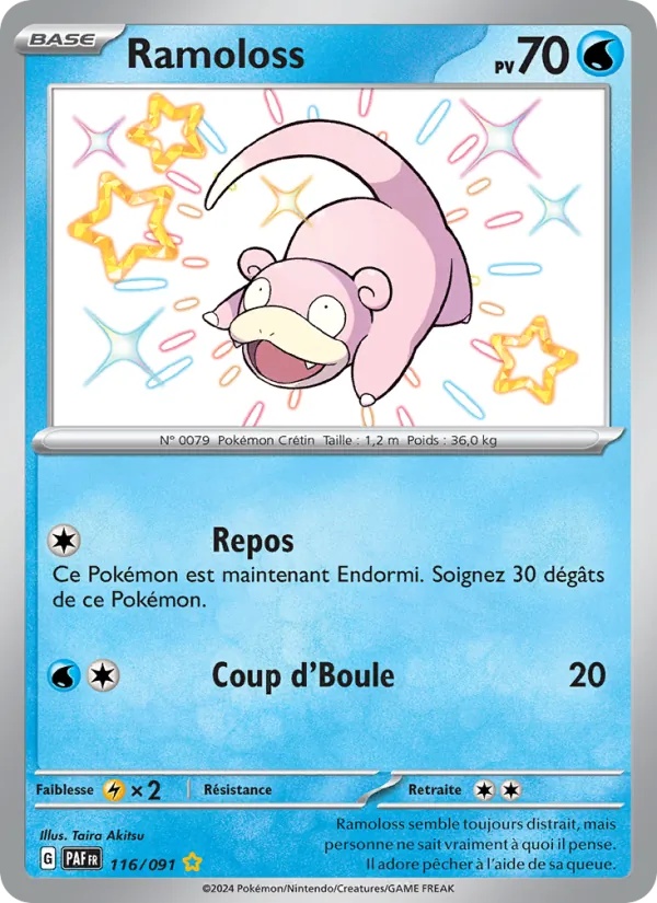 Ramoloss 116/91 - Destinées de Paldea - Holo - Pokémon JCC