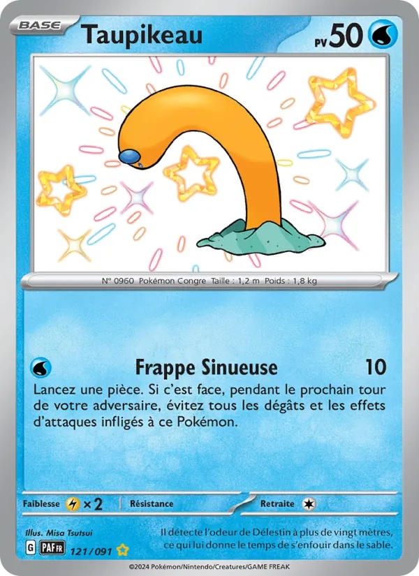 Taupikeau 121/91 - Destinées de Paldea - Holo - Pokémon JCC