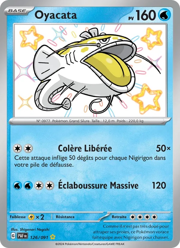 Oyacata 126/91 - Destinées de Paldea - Holo - Pokémon JCC