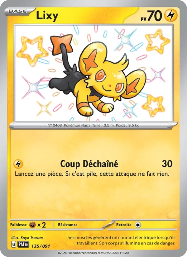 Lixy 135/91 - Destinées de Paldea - Holo - Pokémon JCC