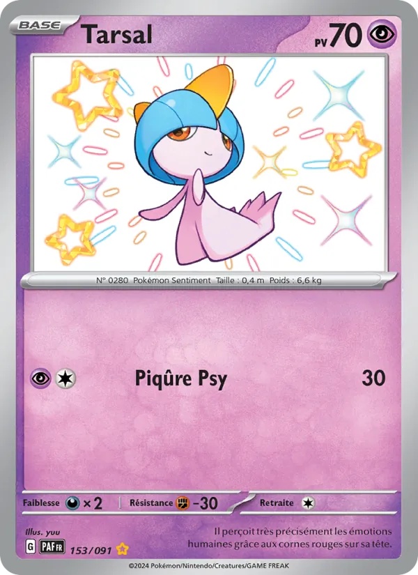Tarsal 153/91 - Destinées de Paldea - Holo - Pokémon JCC