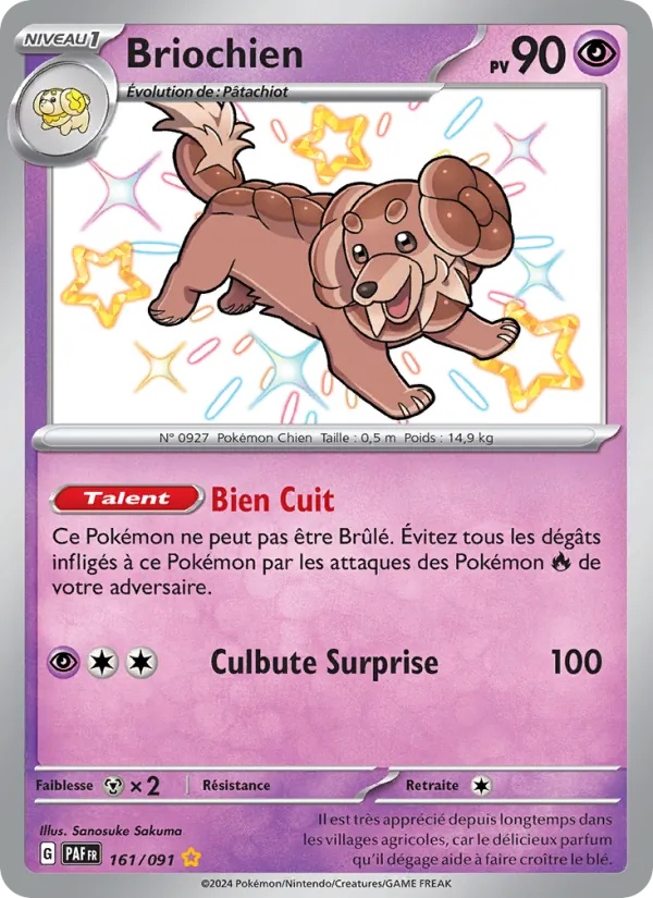 Briochien 161/91 - Destinées de Paldea - Holo - Pokémon JCC