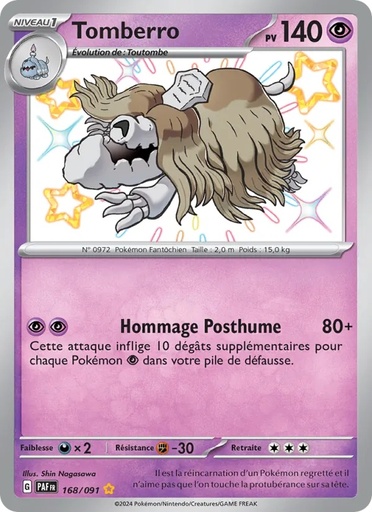 Tomberro 168/91 Holo