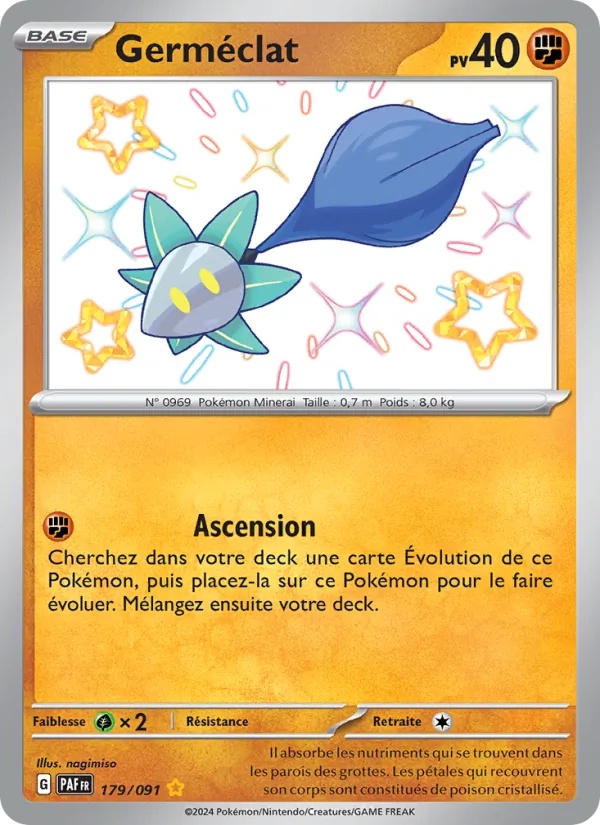 Germéclat 179/91 - Destinées de Paldea - Holo - Pokémon JCC