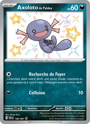 Axoloto de Paldea 180/91 Holo