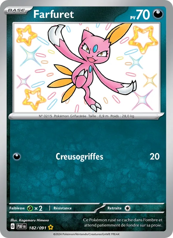 Farfuret 182/91 - Destinées de Paldea - Holo - Pokémon JCC
