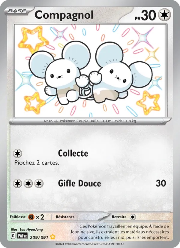 Compagnol 209/91 - Destinées de Paldea - Holo - Pokémon JCC